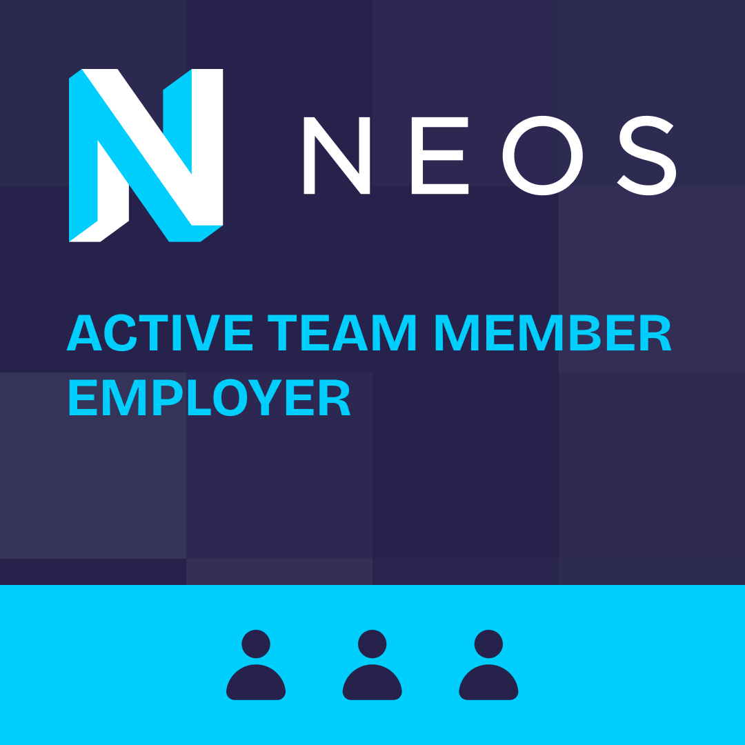 Neos Active Team Member Employer Badge