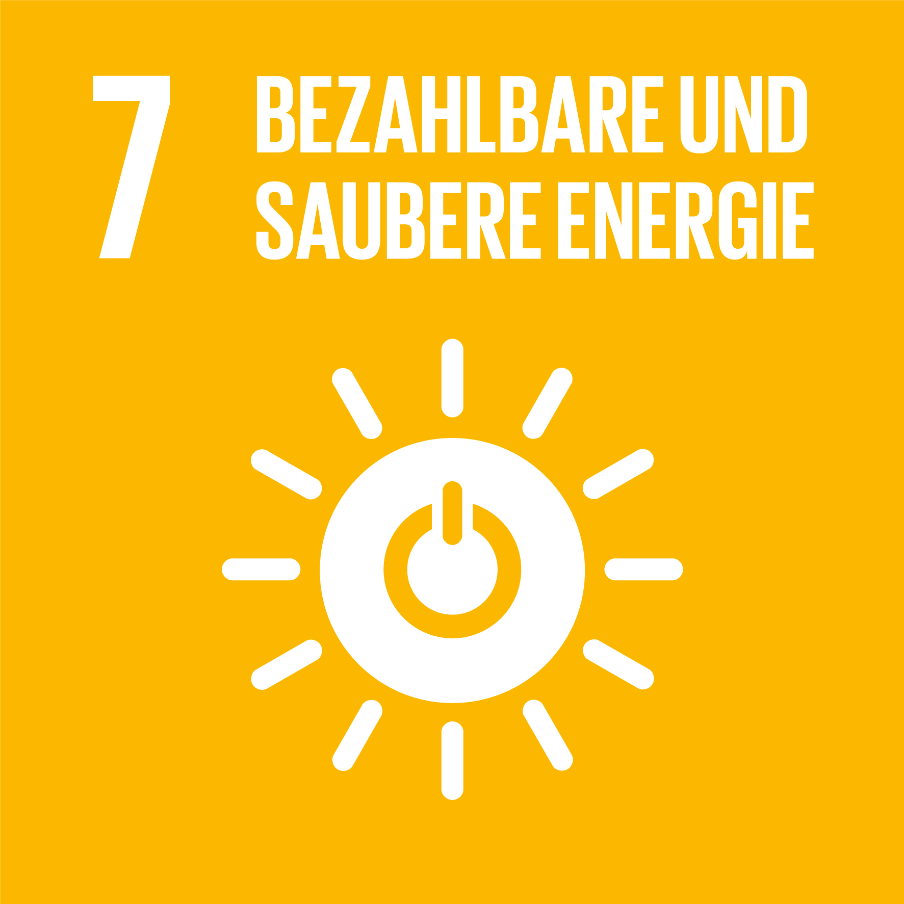 SDG 7: Bezahlbare und saubere Energie