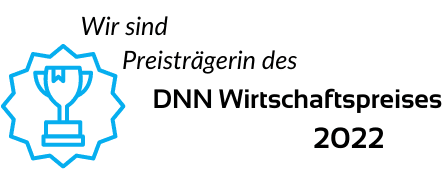 Wir sind Preisträgerin des DNN Wirtschaftspreises 2022