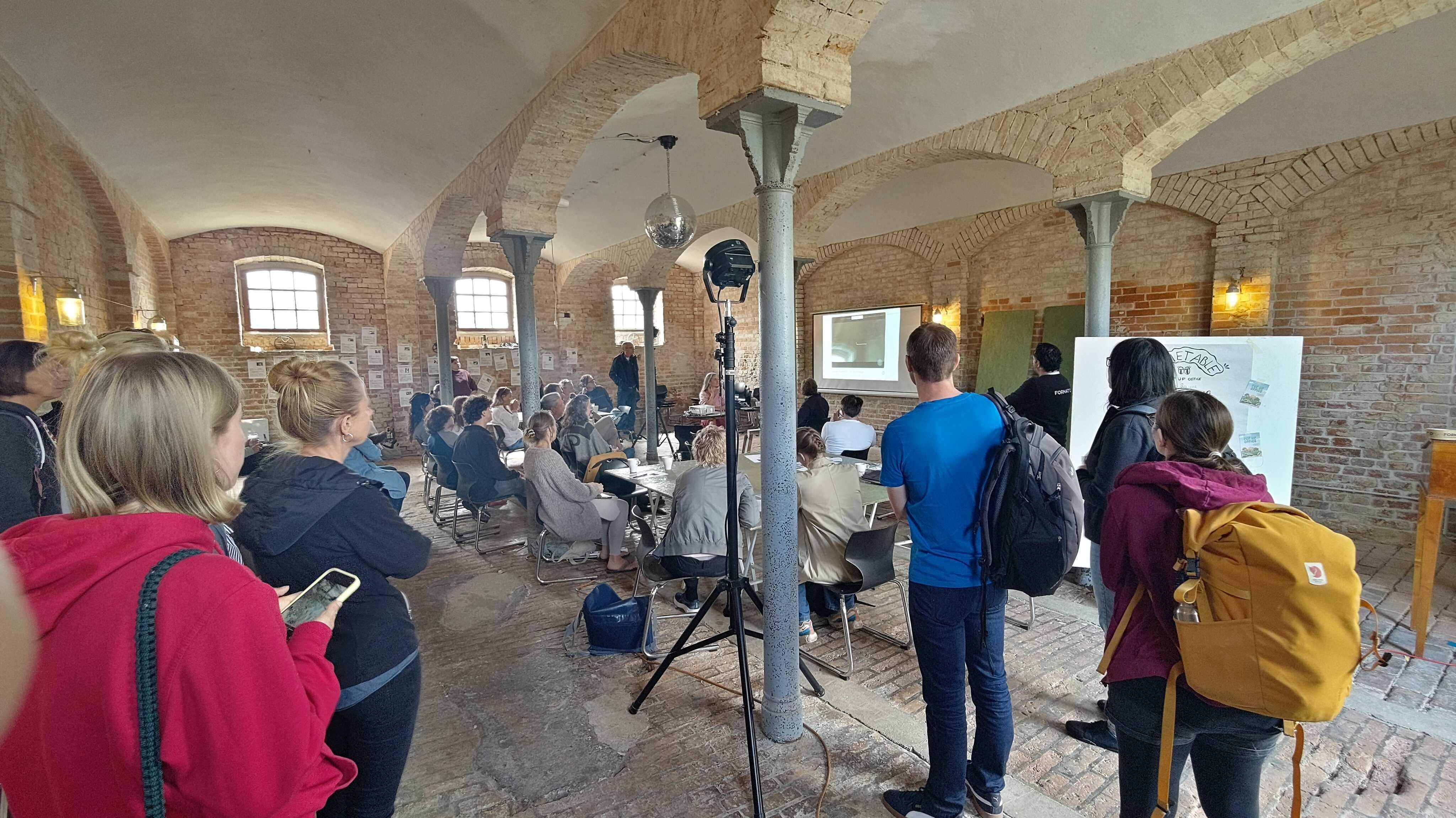 Ankunft beim Pop Up Office Spreewald 
