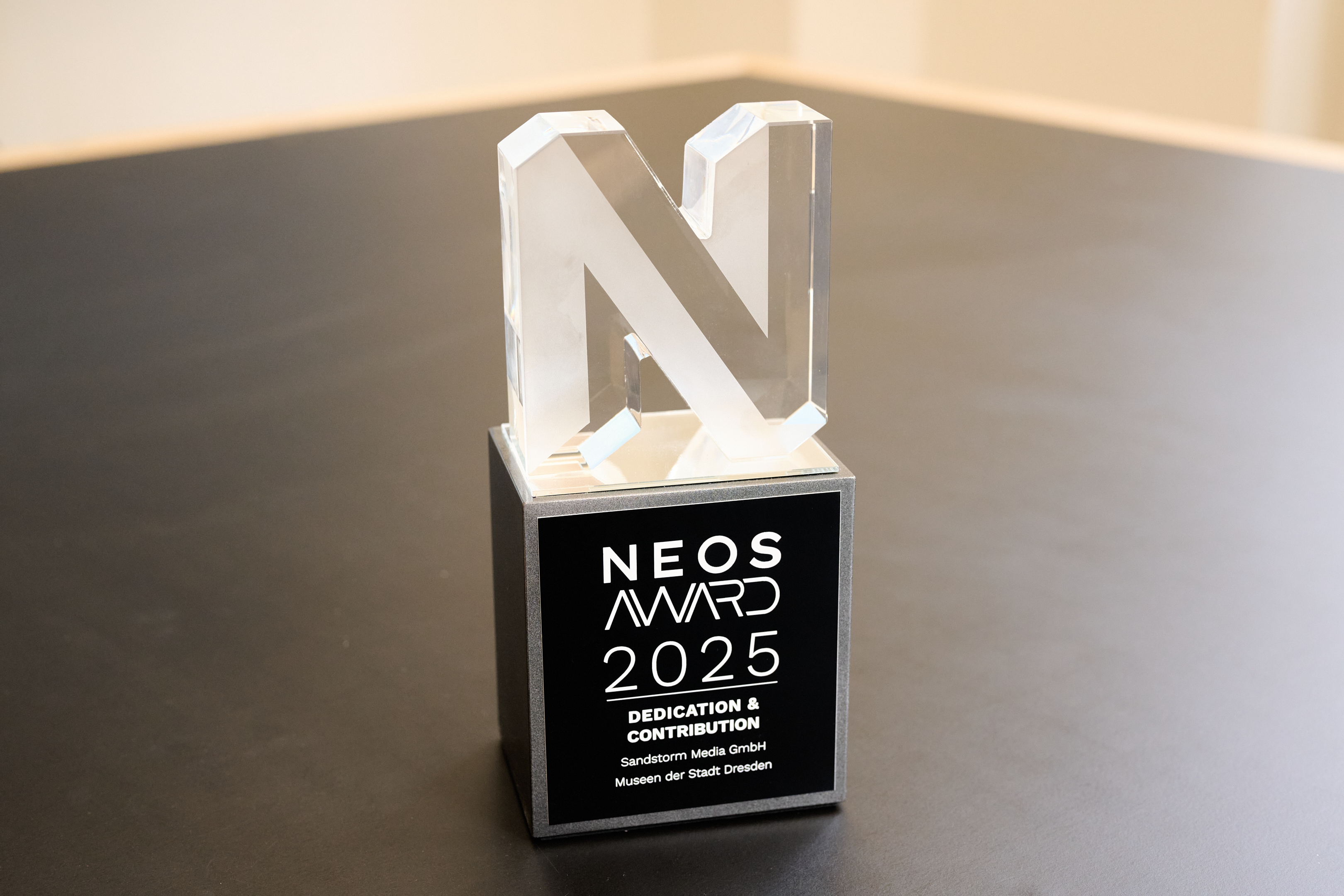 Neos Dedication Award Museen Dresden 2025