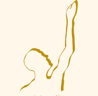 KI generiert: Das Bild zeigt eine stilisierte, goldfarbene Silhouette einer Person, die mit erhobenem Arm in die Luft schaut. Es wirkt wie eine Darstellung von Entschlossenheit oder Feier.