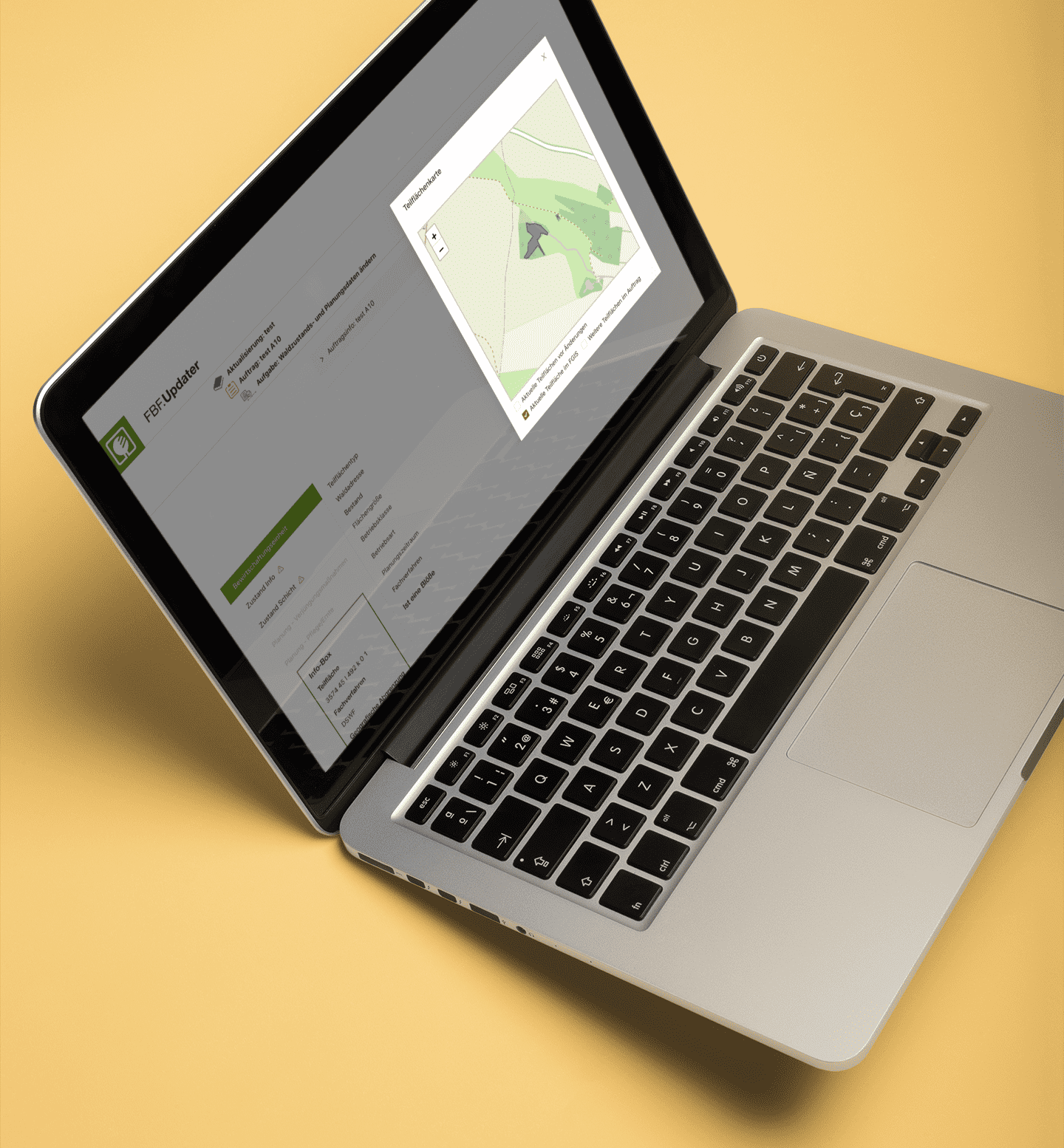 Macbook Mockup Sachsenforst Fbf