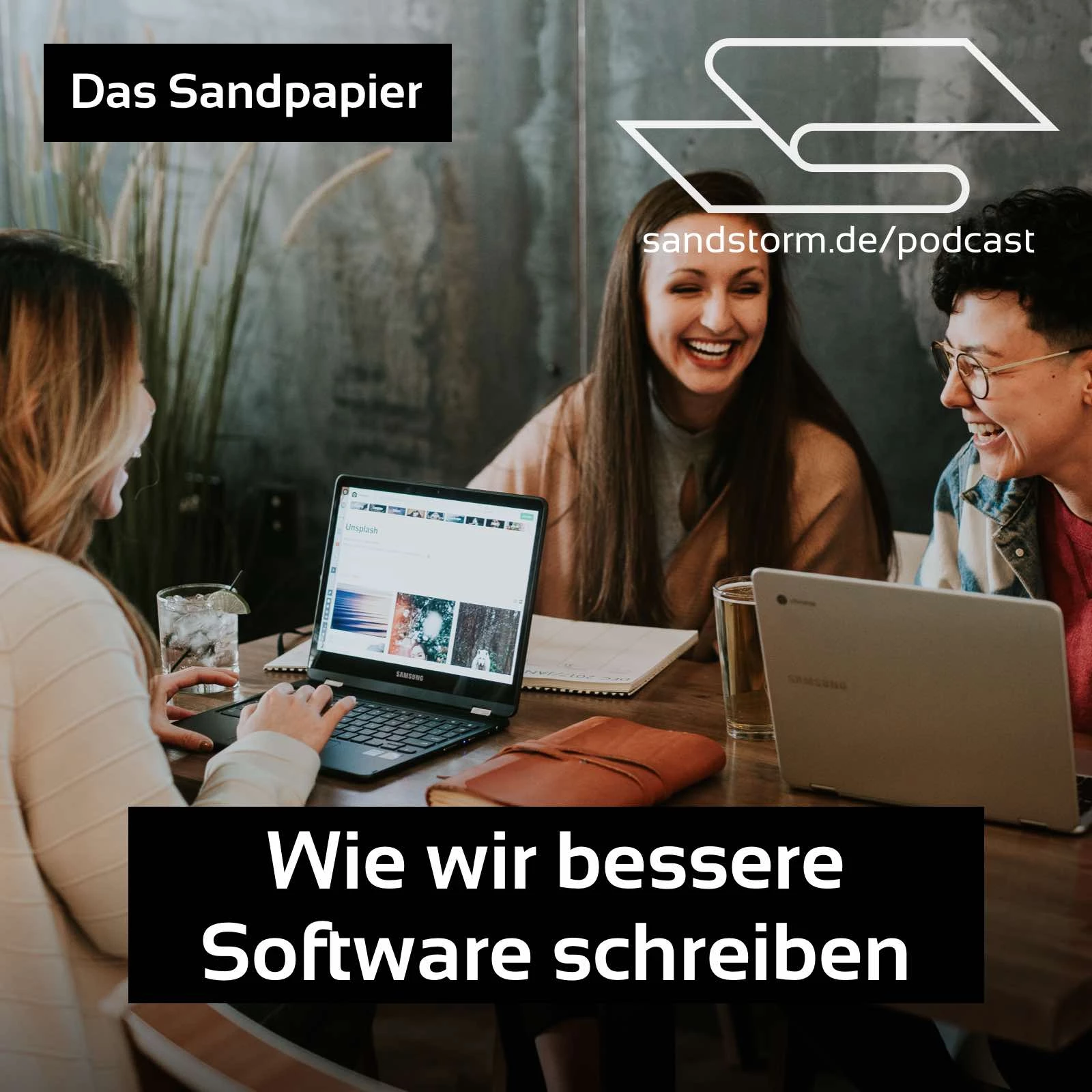 Sandpapier Folge 46 Podcast Cover - wie wir bessere Software schreiben