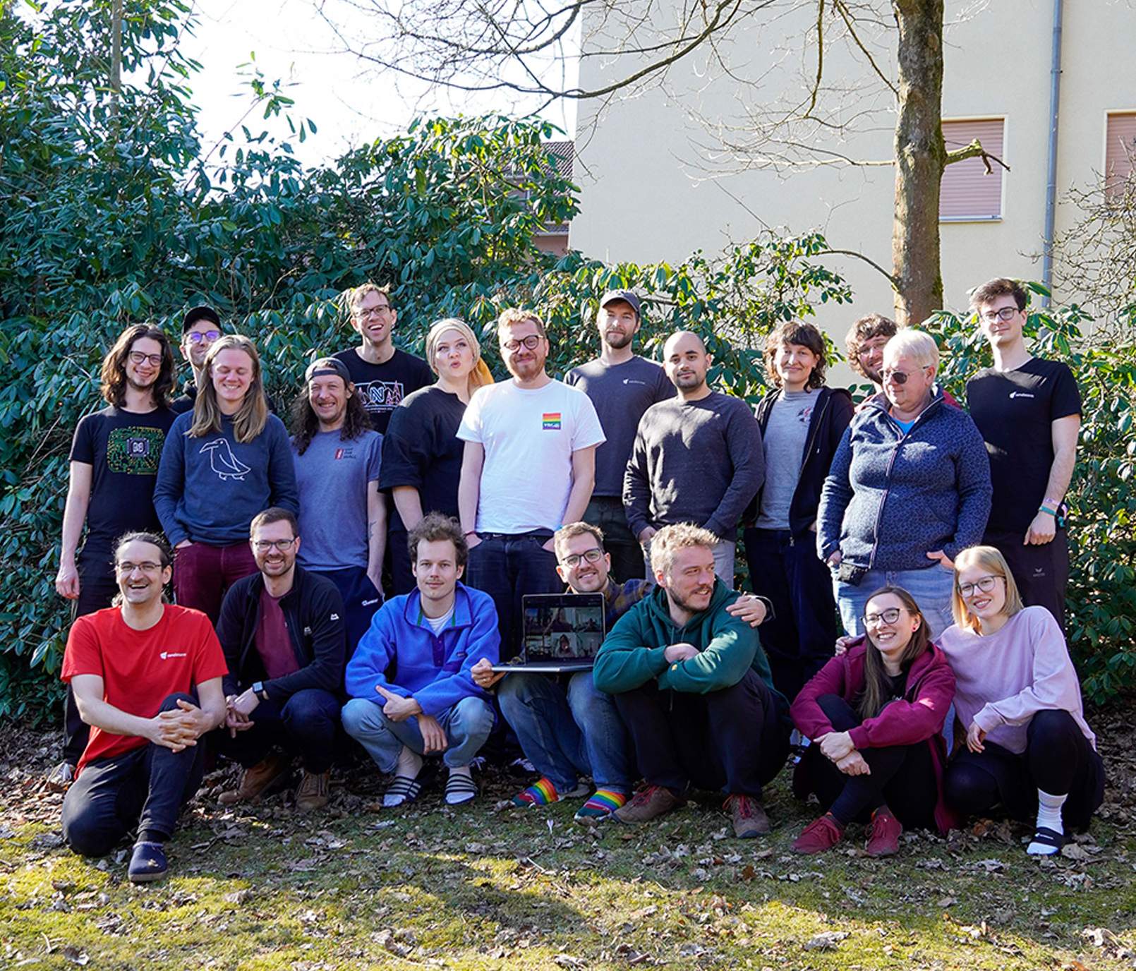 Teamfoto Hochkant 2