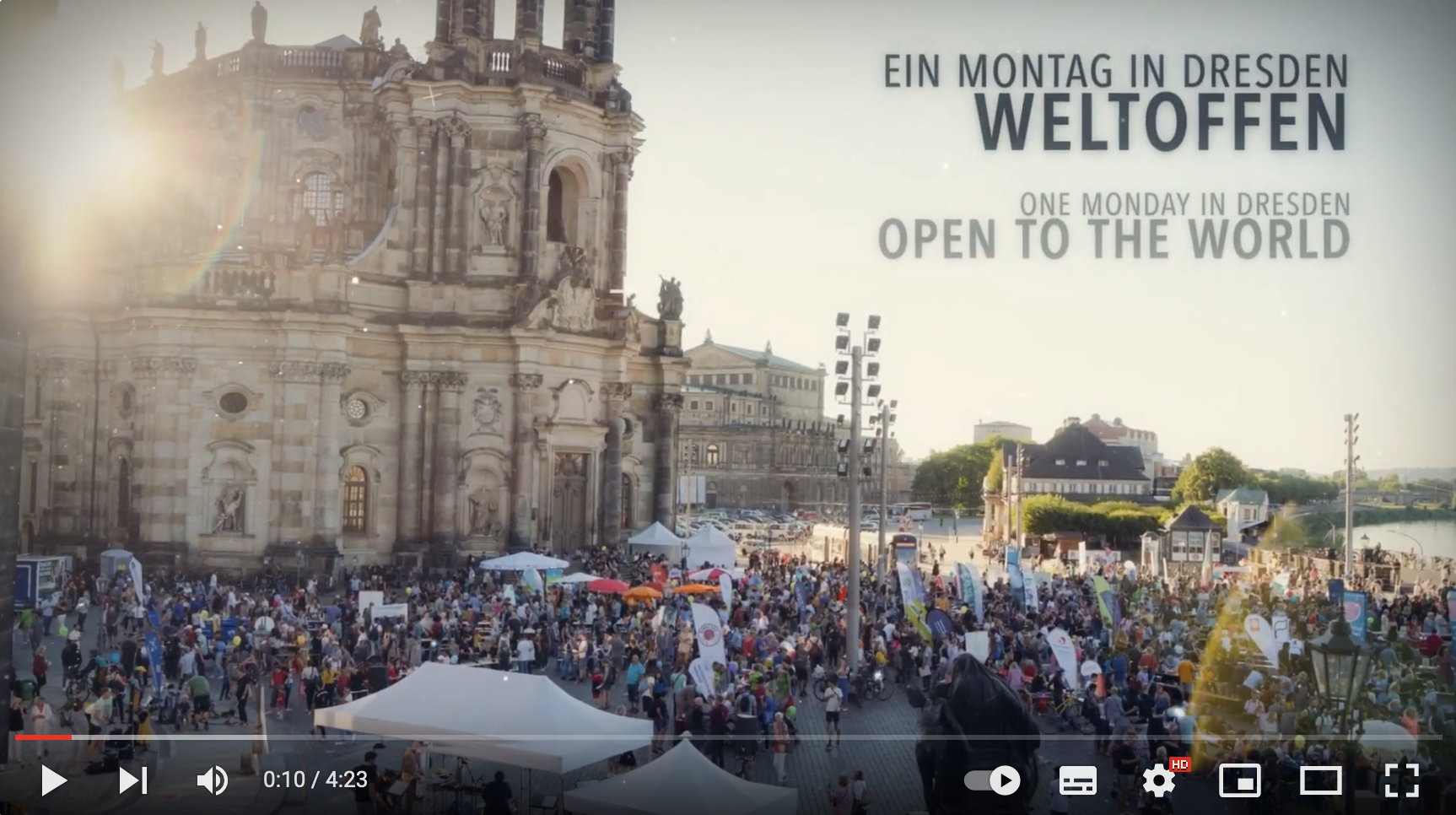 Video-Thumbnail für Gastmahl - Dresden isst bunt 2023